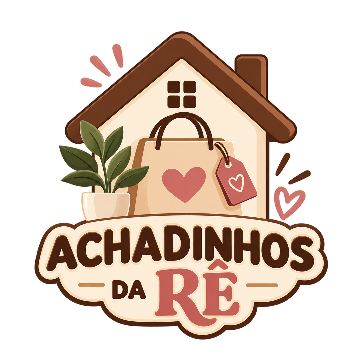 Logo Achadinhos da Rê